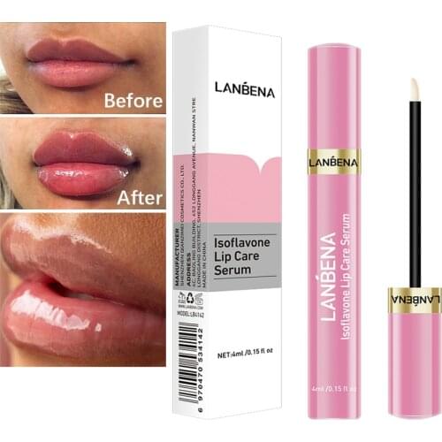Instant Volume Lips Plumper Oil Moisturizing Repairing Reduce Lip Fine Line Cosmetics Sexy Long Lasting Lip Plump Enhancer 4ml