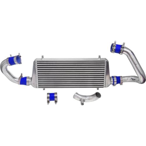 FMIC Upgrade Bolt On Front Mount Intercooler Kit For Audi A4 1.8T B5 98-01 Black / Blue / Red