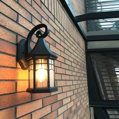 Wall lamps, waterproof outdoor lighting, aisle doors, patio lamps, American balcony staircases, exterior wall lamps