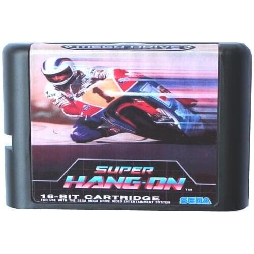 Sega MD game card - Super Hang On for 16 bit Sega MD game Cartridge Megadrive Genesis system