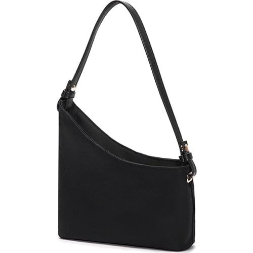 Messenger bag texture handbag popular summer 2021 wild bucket bag niche design canvas shoulder bag