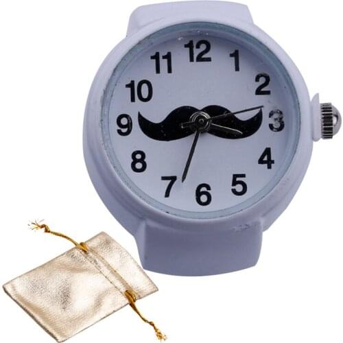 TOPSTORE 1 PCS Free shipping 2016 Popular Creative Lady Steel Round Elastic Quartz Finger Ring Watches