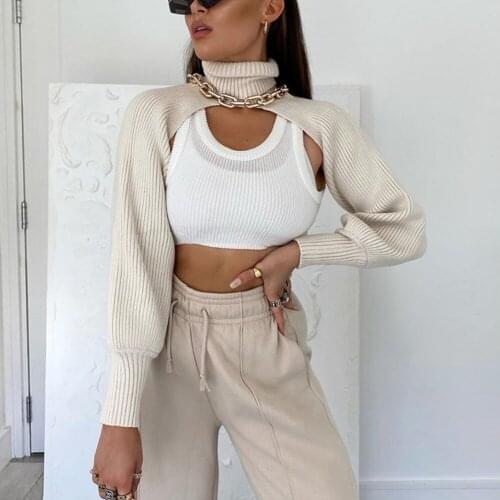 Women Fashion Sweaters Winter Turtleneck Collar Long sleeve Knitting Femme Chic Design Casual Pullovers High Street Ladies Tops