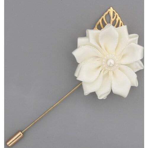 10Pieces/Lot Wedding Groom Groomsman Boutonniere Men Corsage Rose Flowers Meeting Prom Party Man Woman Suit Brooches Accessories