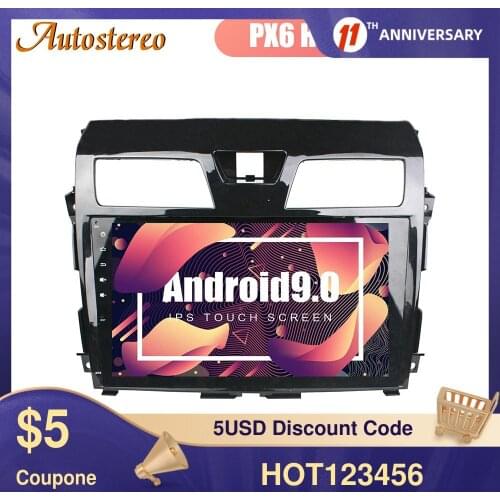 Android 9 Car GPS Navigation For Nissan Tenna 2013-2015 Multimedia DVD Player Auto Radio Tape Recorder Auto Stereo Head Unit DSP