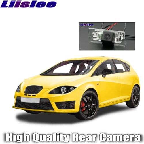 Liislee Car Rear Camera For SEAT Leon 2009~2012 High Quality Rear View Back Up WaterProof CCD Night Vision View Car Camera