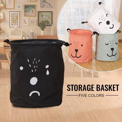 Kid Toy Sundries Storage Bag Laundry Basket Large Capacity Laundry Hamper Dirty Clothes Storage Organizer