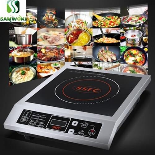 3500w Electric Induction Cooker stir frying heating machine Cooktop Cooking Machine hot pot heater Electromagnetic Furnace