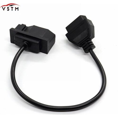 7pin For Ford 7Pin to OBD2 16Pin Cable Converter For Ford 7 Pin OBDII 16 Pin Female Connector Transfer
