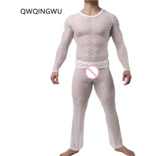 Top quality Long Johns Underwear Men Tops Pants Sets Compression Finish Net Quick Drying Underwear Men Cothing Set Long Johns