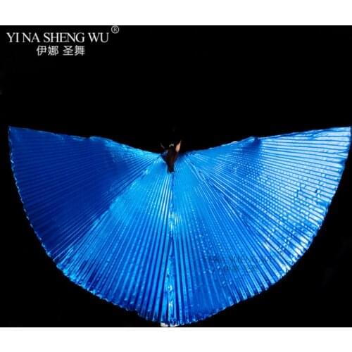 Adult Kids Belly Dance Wings Unisex Bollywood Oriental Egypt Wings 11 Colors Children Adult Belly Dance Isis Wings Without Stick