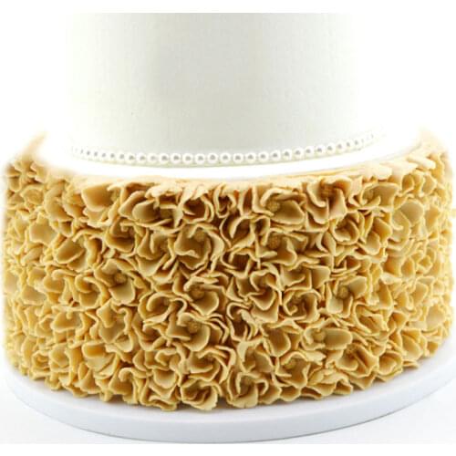 Small Rosette Molds Fondant Cake Decorating Tools Silicone Molds Sugarcrafts Chocolate Baking Tools For Cakes Gumpaste Form