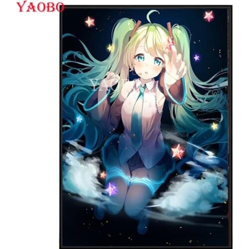 Cartoon Japanese Girl Diamond Painting,5D,DIY,3D Diamond Embroidery,Cross Stitch,Diamond Mosaic,Pattern,Needlework,home Decor