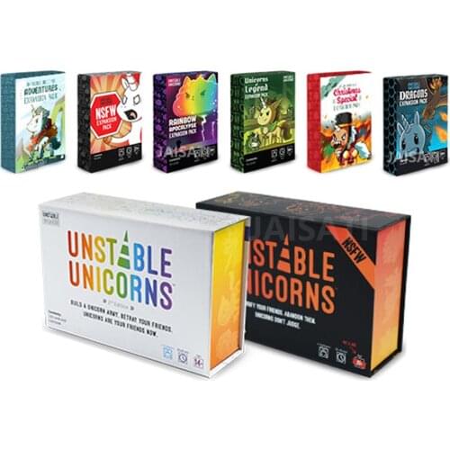 New Unicorns game card Implode Board Game Explode Original Streake barke Expansion kittens card game family party game