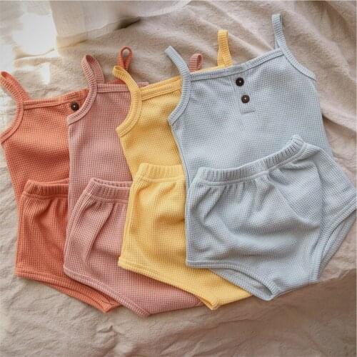 Girl Boys Pajamas Sets 2Pcs/Sets 2021 New Arrive Spring Summer Cotton Nightwear Homewear Sleepwear Underwear Children Clothing