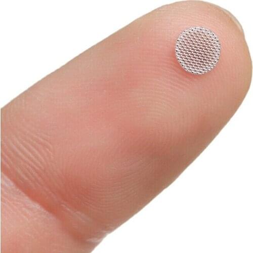 20pcs Earphone Dustproof Network Steel Mesh 4mm 4.2mm 4.7mm 5mm Accessories DIY