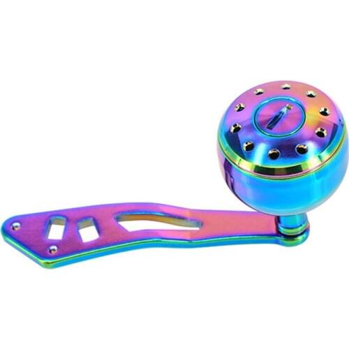 Fishing Reel Knob Replacement For Carp Fishing Spinning Reel Handle Grip Pill Rocker Arm CNCMetal DIY Fishing Tackle Accessories