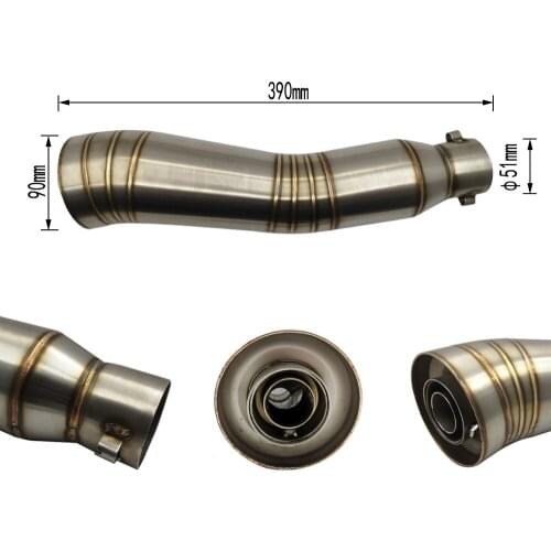Universal 36~51mm Motorcycle Exhaust Muffler Escape 250SB FU150 GSX-R150 GSR250S RM-Z250 GSX250R RM-Z250 V-Strom250 SV650X SV650