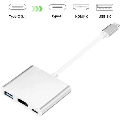 USB C HUB Type C to HDMI-compatible for Macbook Pro/Air Thunderbolt 3 USB Dock Adapter support Samsung Dex mode with PD USB 3.0