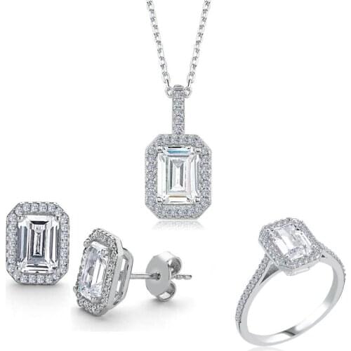 Trendy For Woman 925 Summer Wholesale Zircon Gift Pendant Cute Accessories High Quality Retro Crystal Ring Swarovski