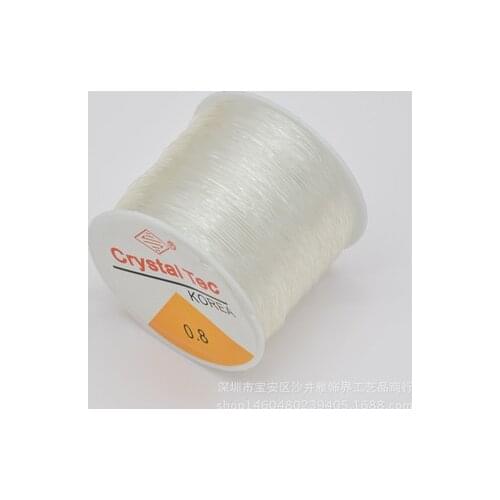 1 PC DIY Clear Stretch Elastic Beading Cord String Thread Spool Roll