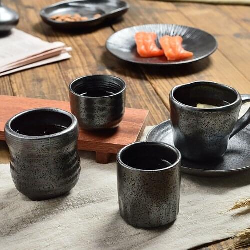 150/200ml Traditional Chinese Style Handpainted Ceramic Teacup China Porcelain Small and Large Milk Coffee Tea Cups Dropshipping