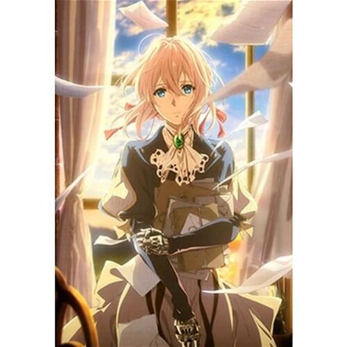 17style Choose Violet Evergarden Anime Manga Art Film Print Silk Poster Home Wall Decor 24x36inch