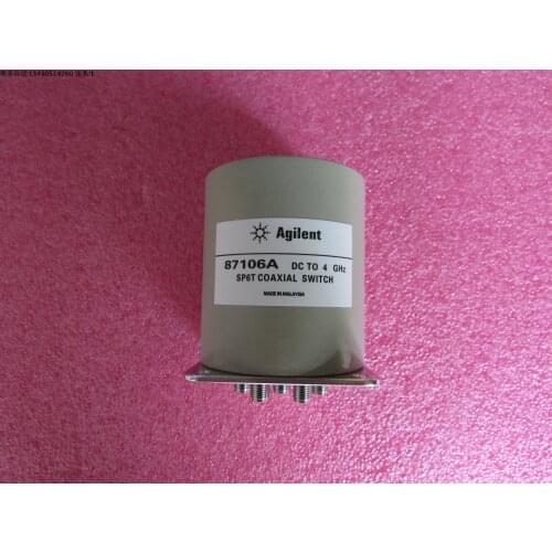 87106A T24 original DC 24 v - 4 GHZ SMA SP6T rf coaxial microwave switch