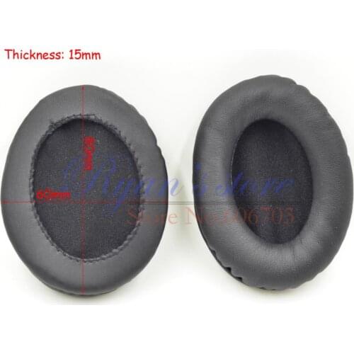 80x60mm Ear pads cushion earpads pillow replacement parts cover pillow for headsets 8cm x6cm