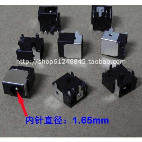 Free shipping For HP 500 510 600 610 620 630 520 540 550 320 CQ510 515 516 6820S 6520S 6531S 6535S Power Interface Head 1.65mm