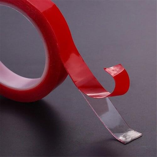 Car Double Side Tape Glue Adhesive Tape Stickers On Car Glue High Fixed For Automobile Transparent Adhesive Goods