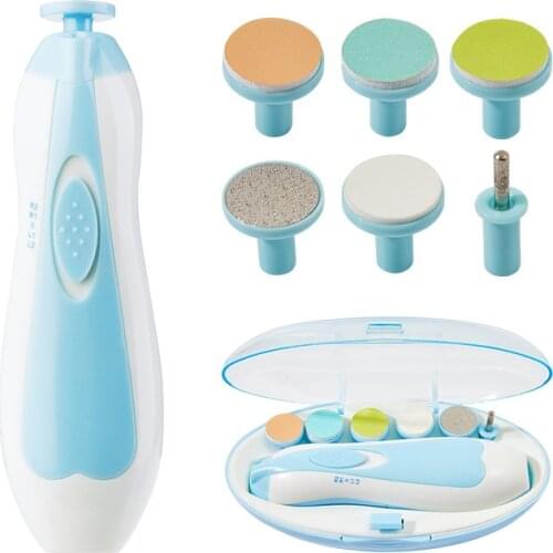 Electric Baby Nail Trimmer Kids Scissors Infant Nail Care Safe Nail Clipper Cutter For Newbron Nail Trimmer Manicure