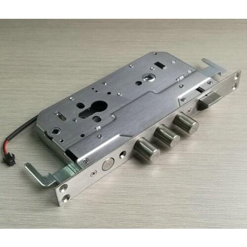 Fingerprint Password Lock Electronic Lock Body 6068 Anti-theft Door Lock Body 5V Motor Clutch 12V Electromagnet Clutch