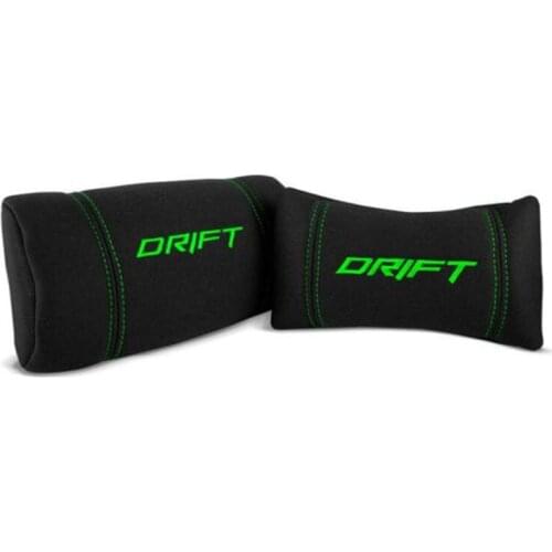 Gaming Chair DRIFT DR100BG 90-160º Cloth Foam Black Green