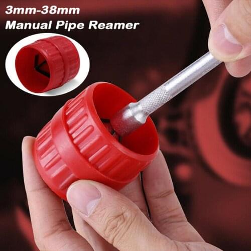 5-38mm Manual Pipe Reamer Inside Outside PVC Copper Metal Tube Deburring Tool RE