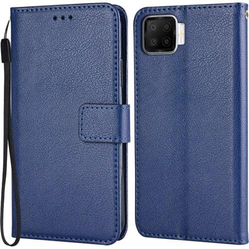 Wallet Leather Case for On OPPO F17 Flip Case F17 Capa Phone Bag for OPPO A73 4G Cover Card Slot Funda