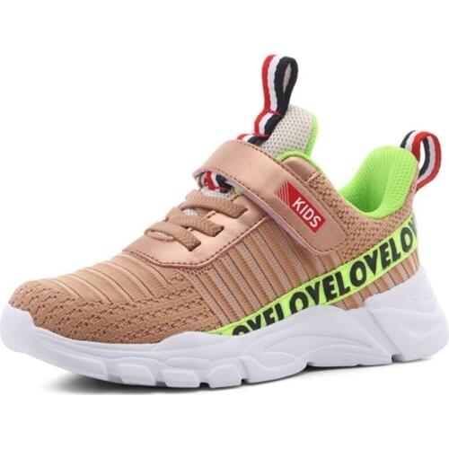 Kid Sneakers Boys Running Shoes Non-slip Breathable Girls Basket Footwear Children Sport Casual Students Chaussure Enfant