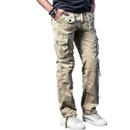 MAINKUL Men's Trousers With Pockets