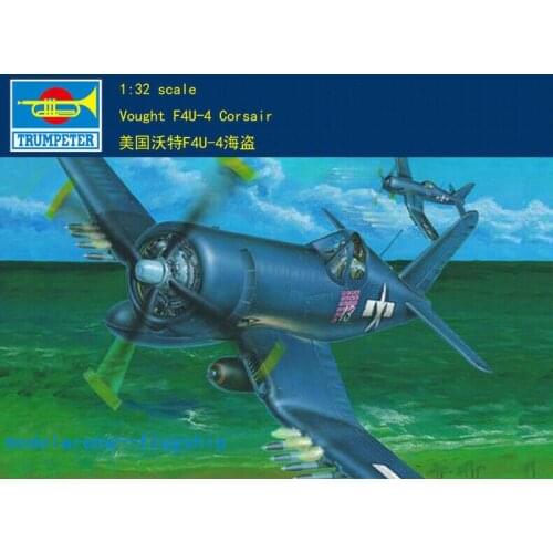 Trumpeter 02222 1/32 Vought F4U-4 Corsair model kit