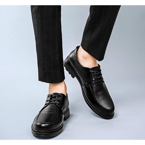 Mens Genuine Leather Shoes Leather Soft Anti-slip Driving Shoes Man Spring Leather Men Loafers Big Size 48