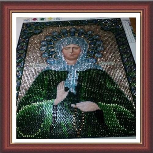 NEW Crystal Round Diamond Beads diy diamond painting religion wall diamond mosaic cross stitch diamond embroidery Christmas gift