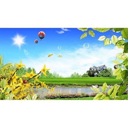 Full Round drill 5D DIY Diamond embroidery Landscape Balloon Diamond Painting Cross Stitch Rhinestone Mosaic decoration