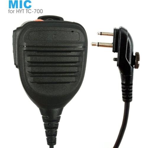 PTT Hand Microphone Speaker Mic for HYT Hytera TC-700 TC-610 TC-620 TC-500 TC-518 TC-580 TC-446S TC-600 TC-618 Walkie Talkie
