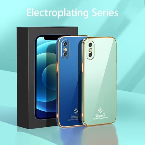 Luxury Silicone Soft Gold Plated Plating Lens Protection Electroplated Phone Case For iPhone X XR XS Max 8 Plus 12 11 Pro Fundas