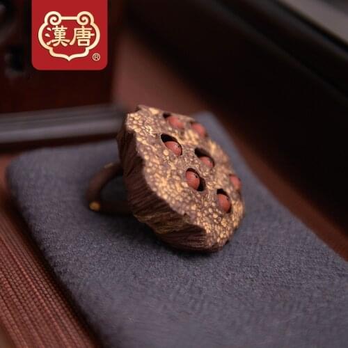 Purple Sand Lotus Seed Tea Ornaments Tea Table Tea Tray Ornament Supportable Small Lotus Seed Kung Fu Tea Utensils Tea