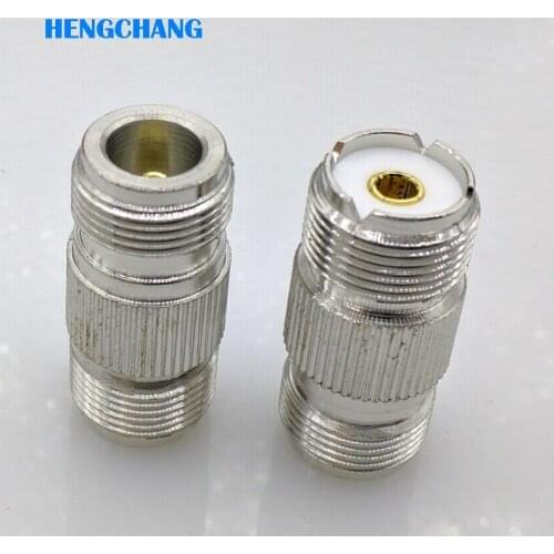 SL16 SO-239 UHF Female To N type Female Jack RF coaxial Straight Connector Adapter 10pcs