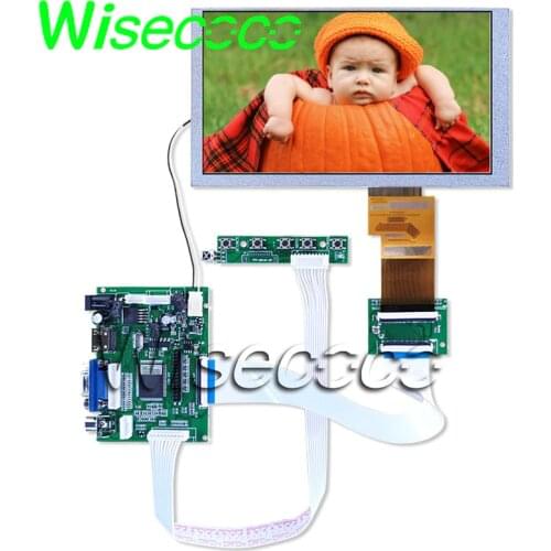6.2 Inch LCD Screen HSD062IDW1 A00 A01 A02 Touch Screen With VGA 2AV 50 PIN Driver Board TTL LVDS Controller Board