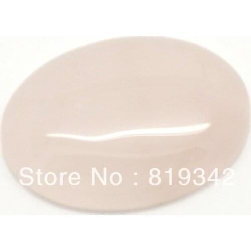 Free Shipping 50pcs Rose Stone Oval Cabochons 25x18mm