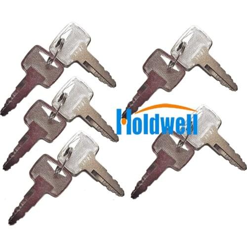 Holdwell Ignition Keys A5160 MB91A07-01910 Fit for Mitsubishi CAT FG Series Lifts