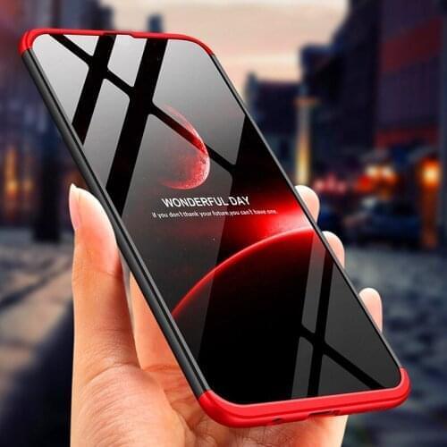 For Samsung M30S M30 360 Case M10 M20 360 Degree Full Cover Matte Case For Samsung Galaxy M10 M20 M30 Cover with Glass Protector